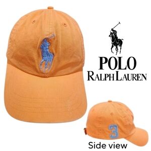POLO Ralph Lauren Pony Cap Hat Youth Size 8-20 Adjustable